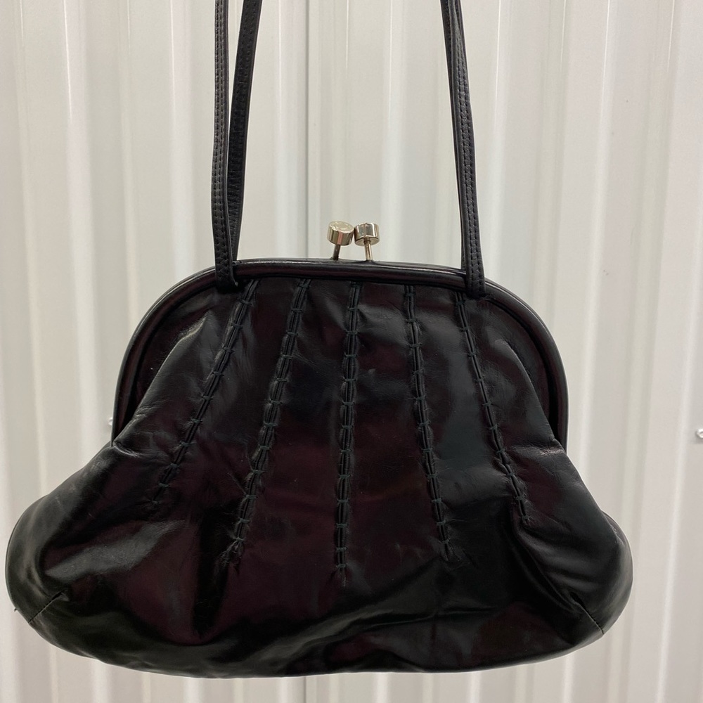 Casadei Women’s Black Leather Evening Bag Shoulder Handbag